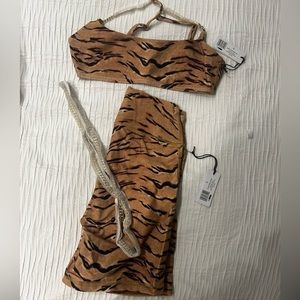 We Wore What matching fitness set